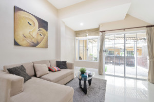 Stylish 3BR Townhouse in Gated | Near Rama9 VVBK3